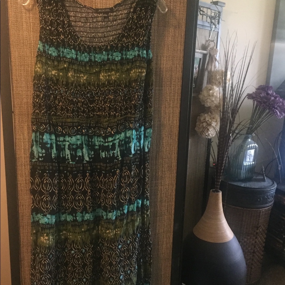 Print Maxi Dress
